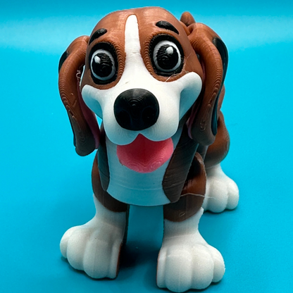 3D Printed Beagle Desk Toy