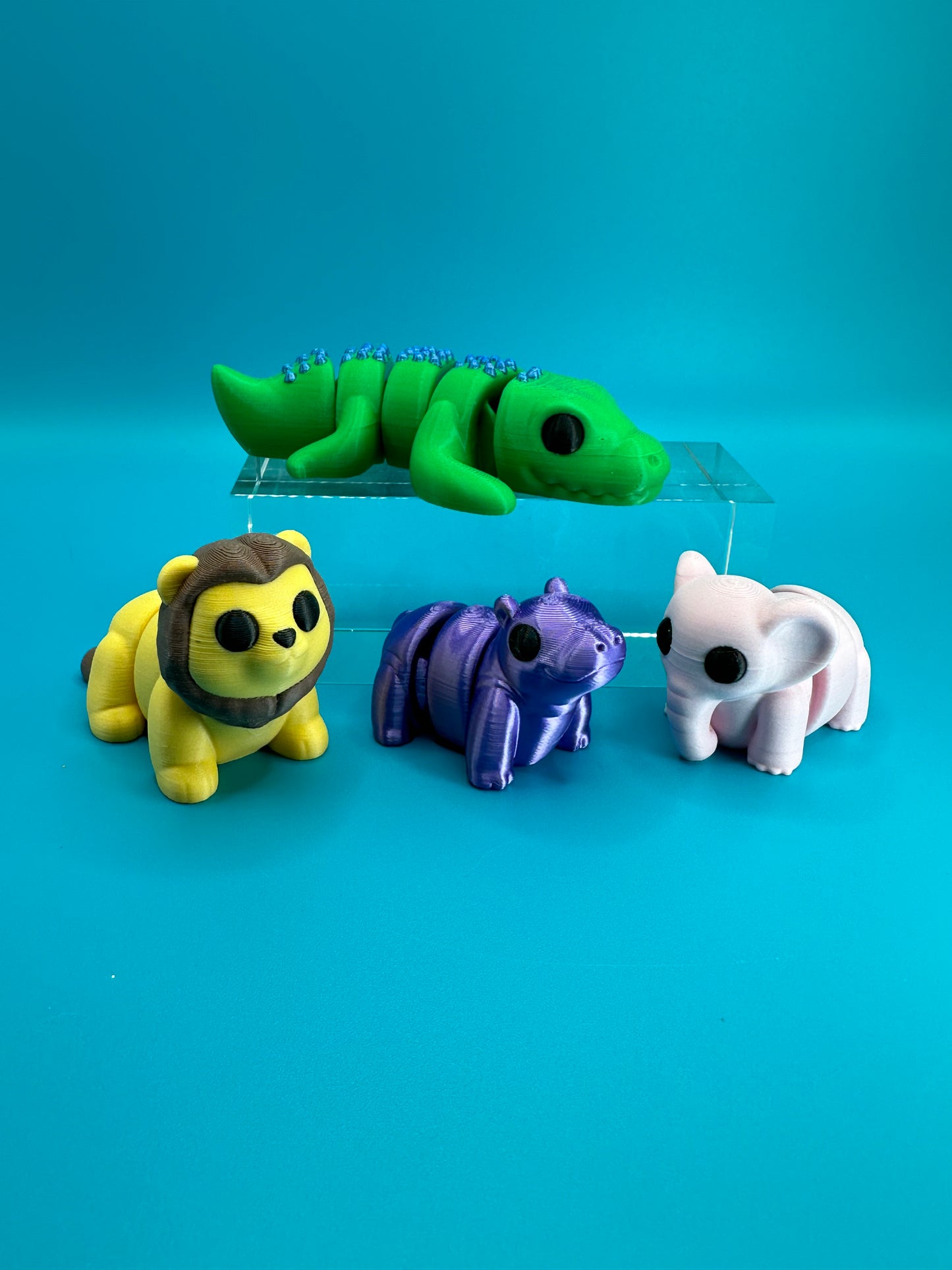 Baby Jungle Animal 4-Pack Set