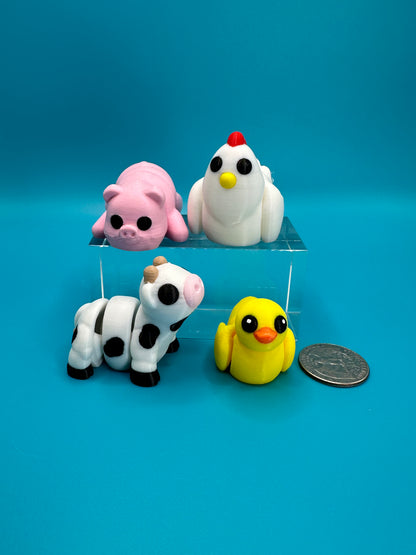 Baby Farm Animal 4-Pack Set
