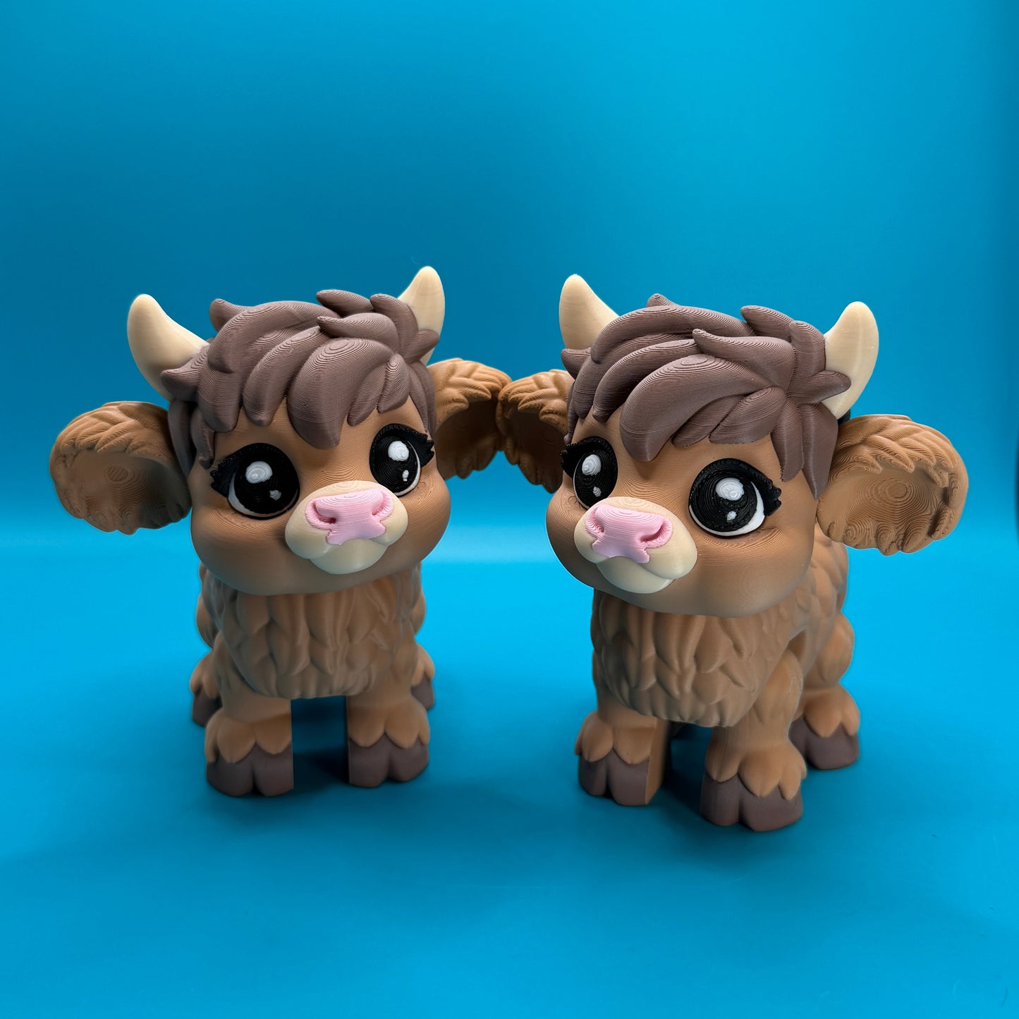 Cute Articulating Highland Cow Desk Toy Fidget