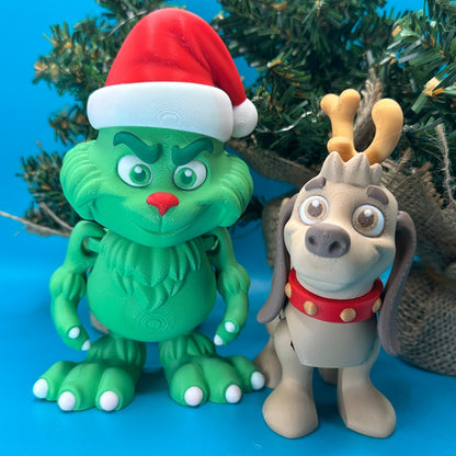 Flexi Grinch Characters | Grinch | Max | Cindy Lou Who