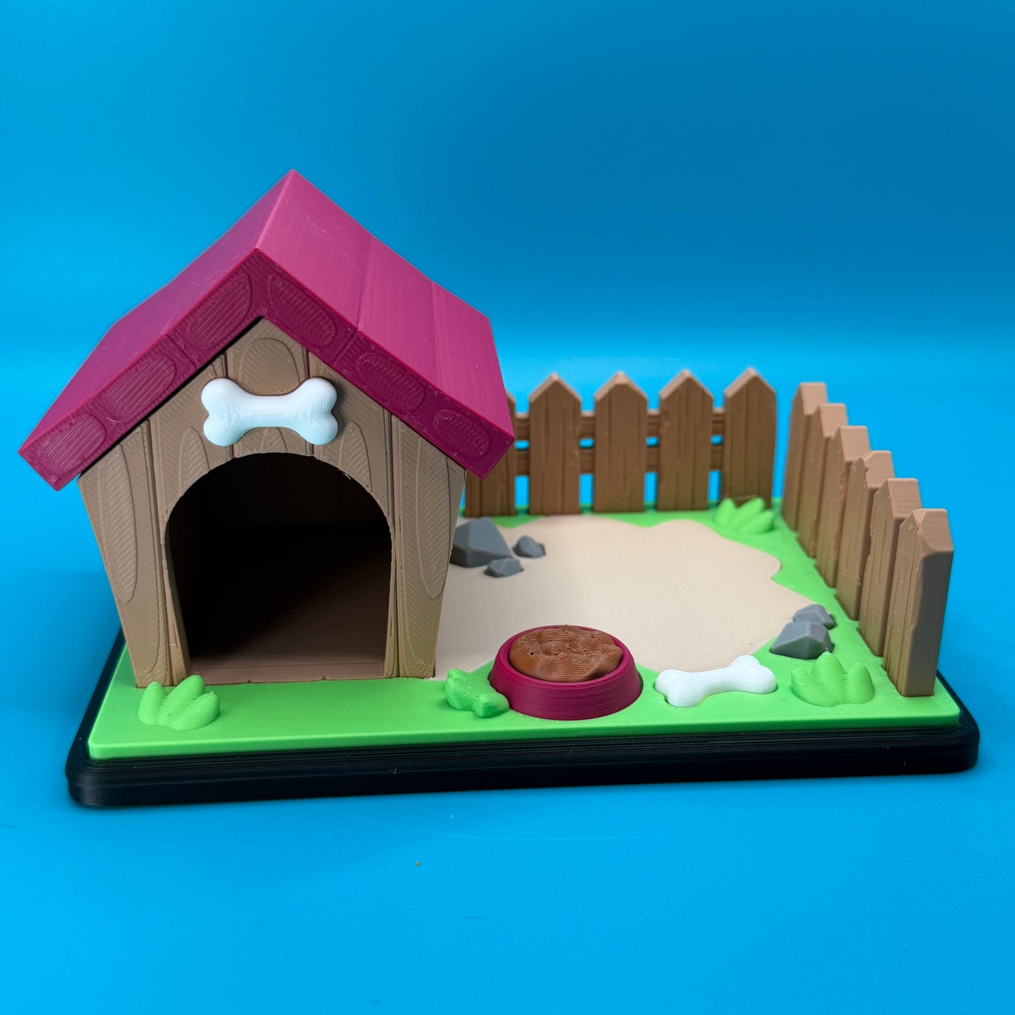 Mini Dog Yard Playset