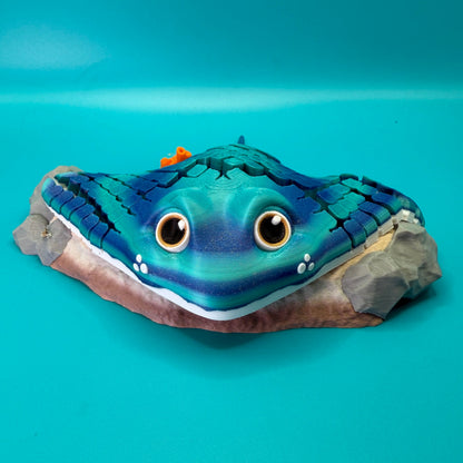 Manta Ray Fidget Toy w/ Base