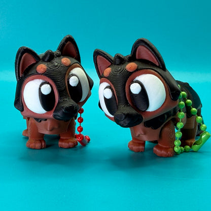 German Shepherd Keychains
