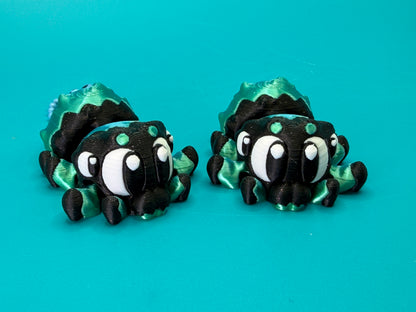 Jumping Spider Keychain