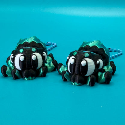 Jumping Spider Keychain