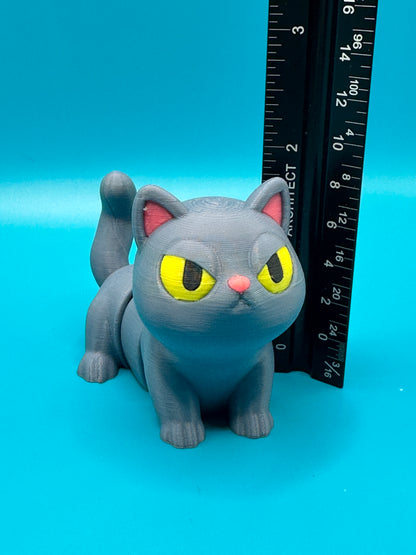 Fidget Cat Desk Pet | 3D Printed