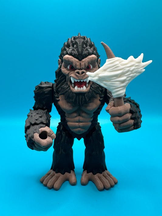 King Ape | King Kong | 3D Printed Action Figure
