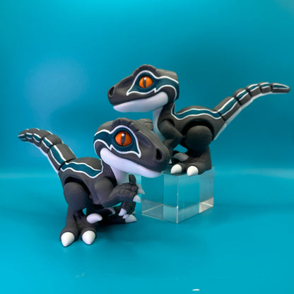 Baby Velociraptor Articulating 3D Print