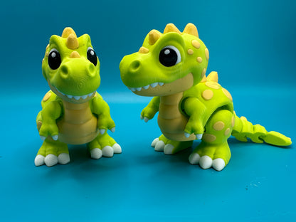 Cute T-Rex Articulated 3D Printed Toy