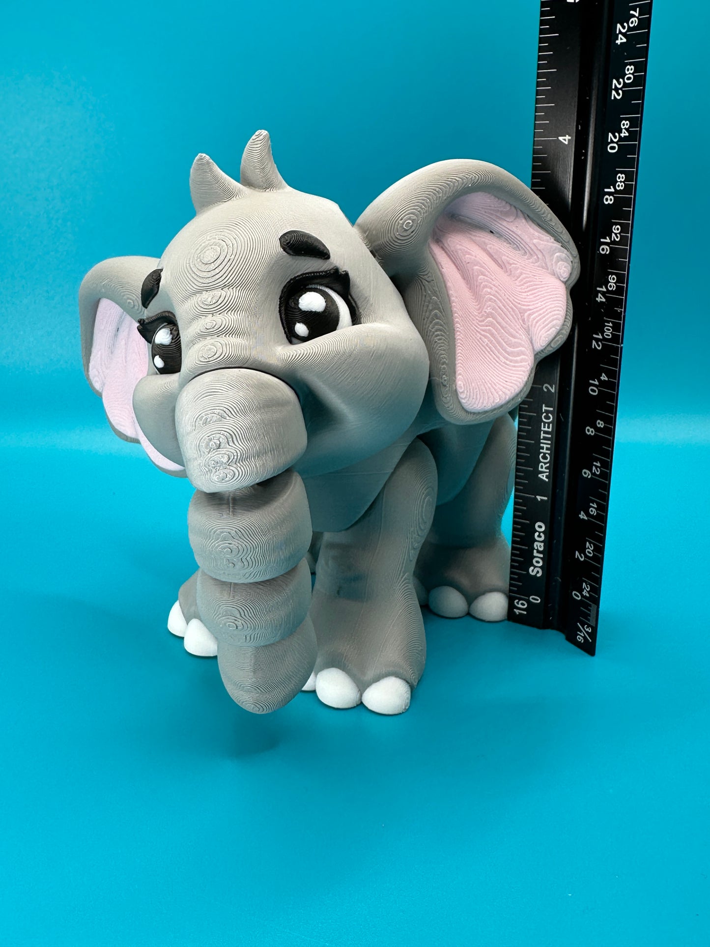 Elephant 3D Printed Fidget Toy