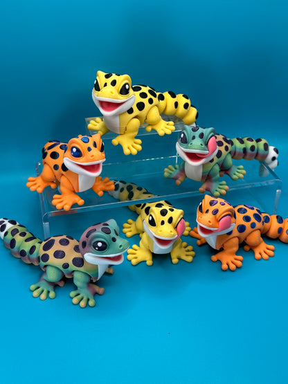 3D Printed Leopard Gecko Toy