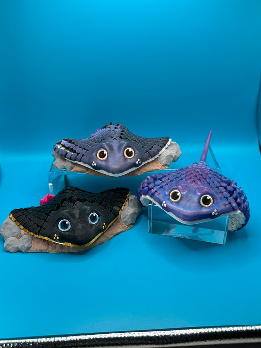 Manta Ray 3D Print | Fidget Toy | Desk Toy