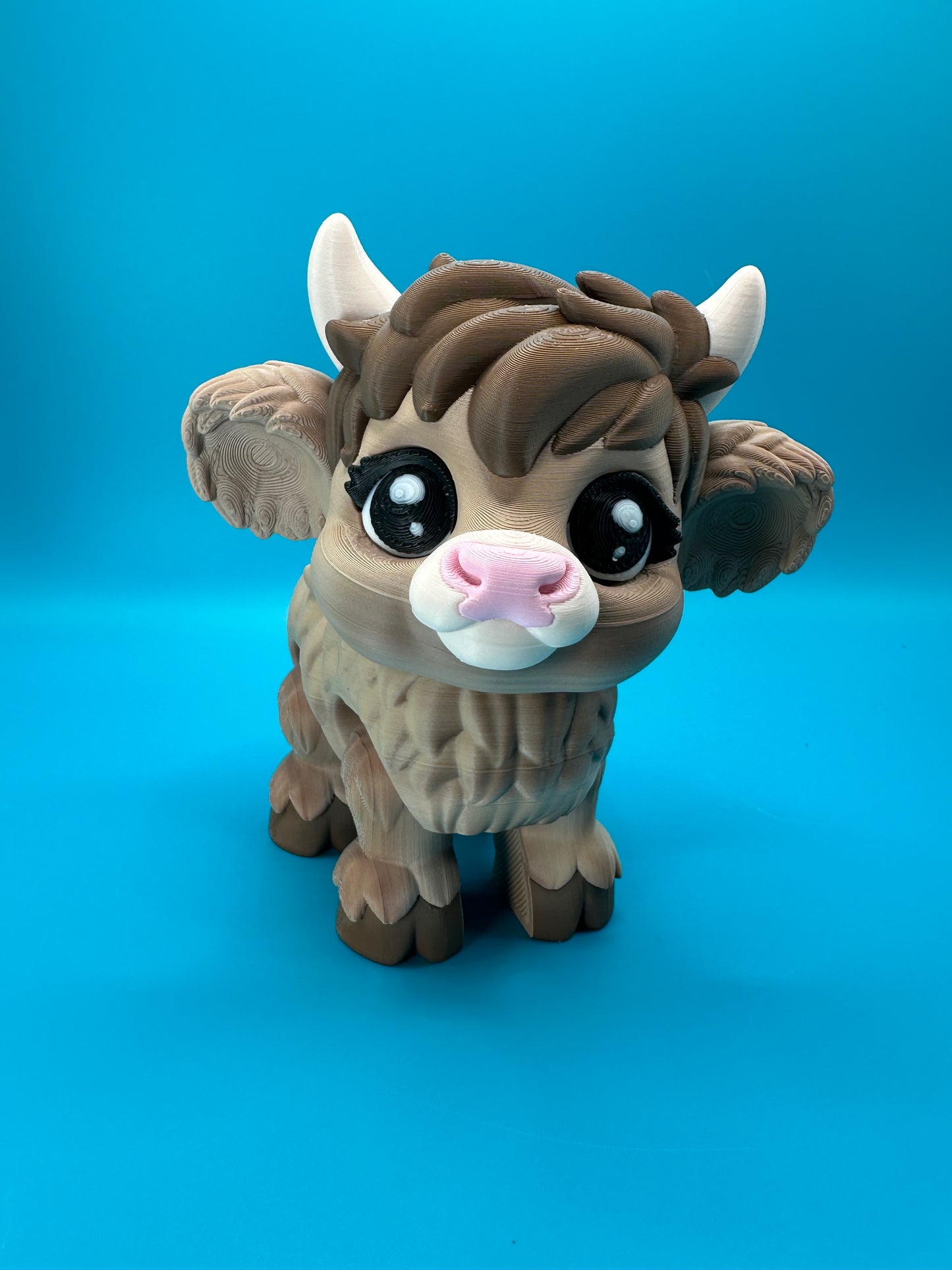 Cute Articulating Highland Cow Desk Toy Fidget