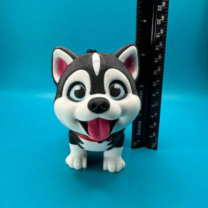 Chibi Style Huskie Dog Fidget Desk Toy