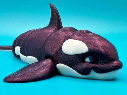 3D Printed Flexi Orca Whale | Killer Whale