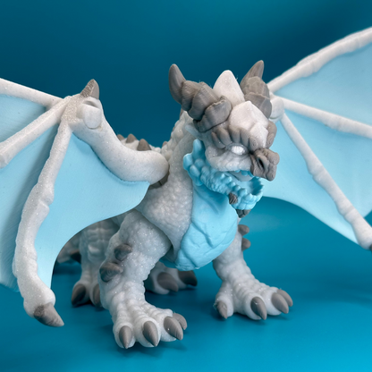 Wind Elemental Dragon 3D Print