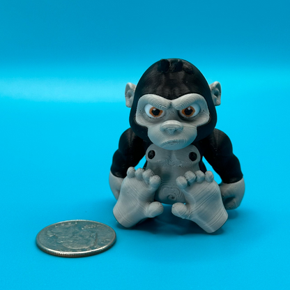 3D Printed Flexi Gorilla Desk Toy