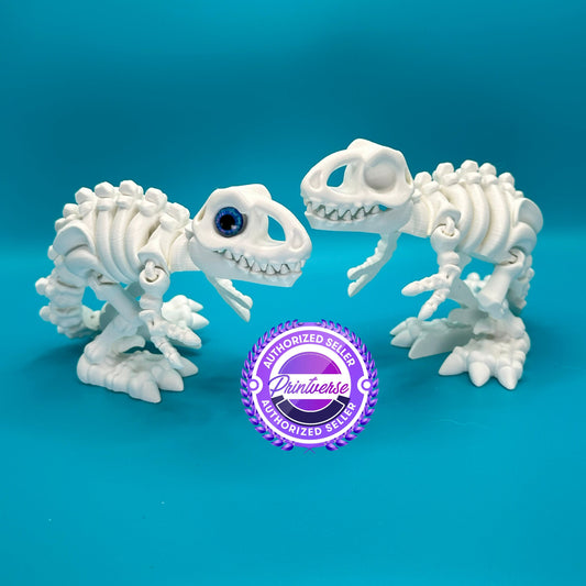 3D Printed Flexi Skeleton T-Rex