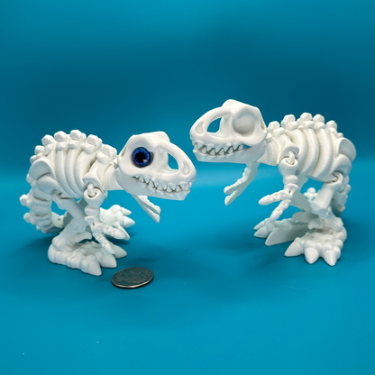 3D Printed Flexi Skeleton T-Rex