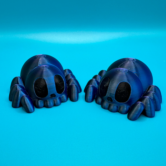 3D Printed Fidget Skull Spider