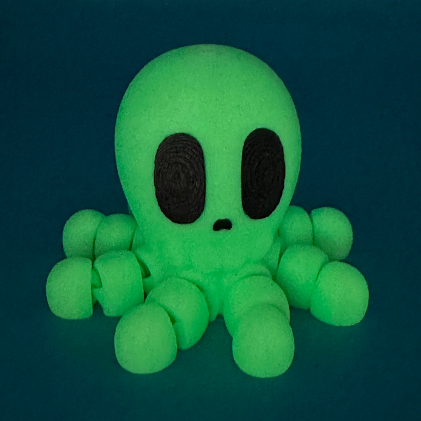 3D Printed Flexi Skull Octopus