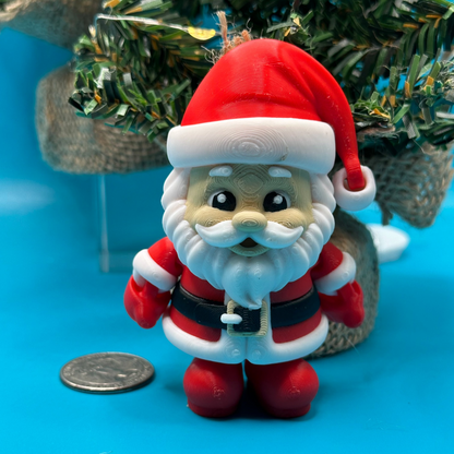 3D Printed Flexi Santa