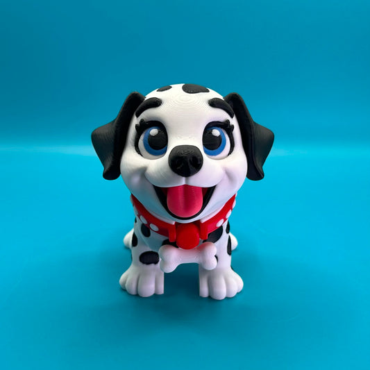 Articulating Dalmatian Dog Fidget
