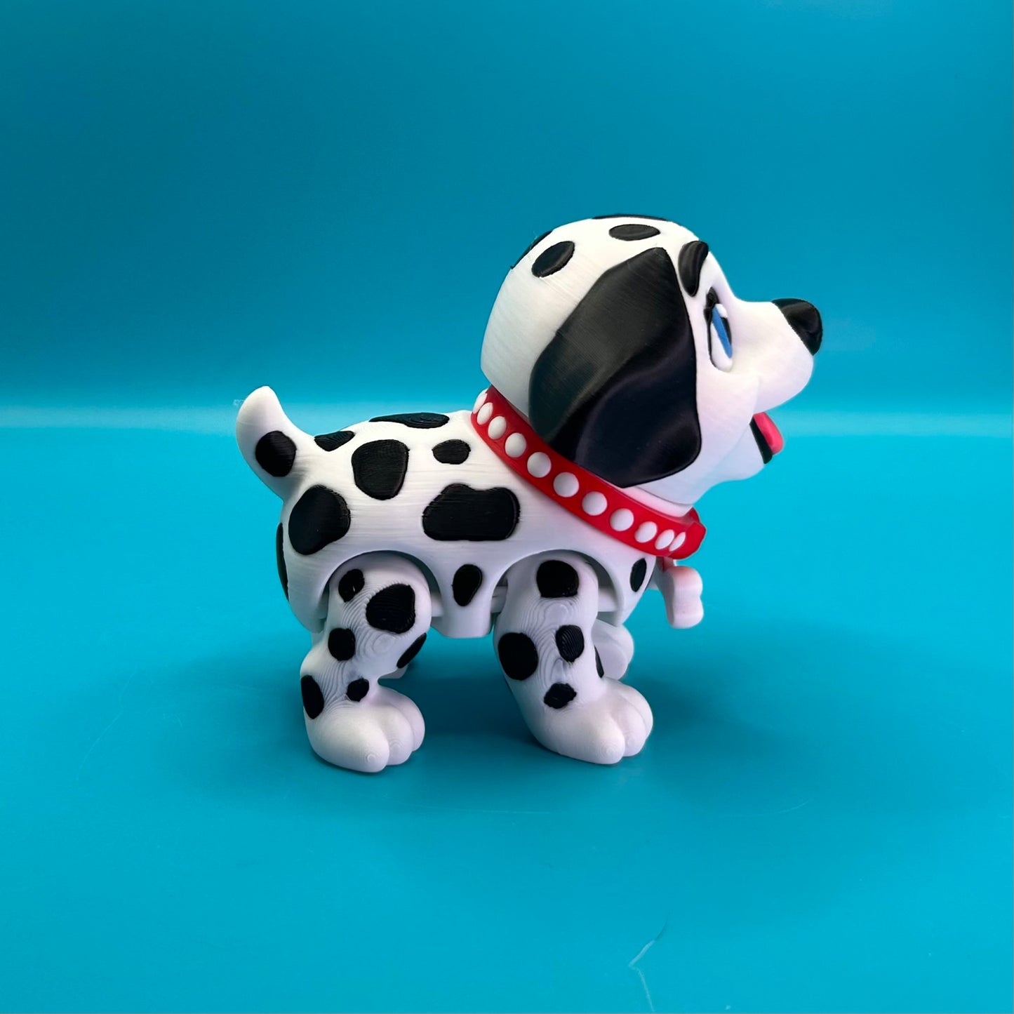Articulating Dalmatian Dog Fidget