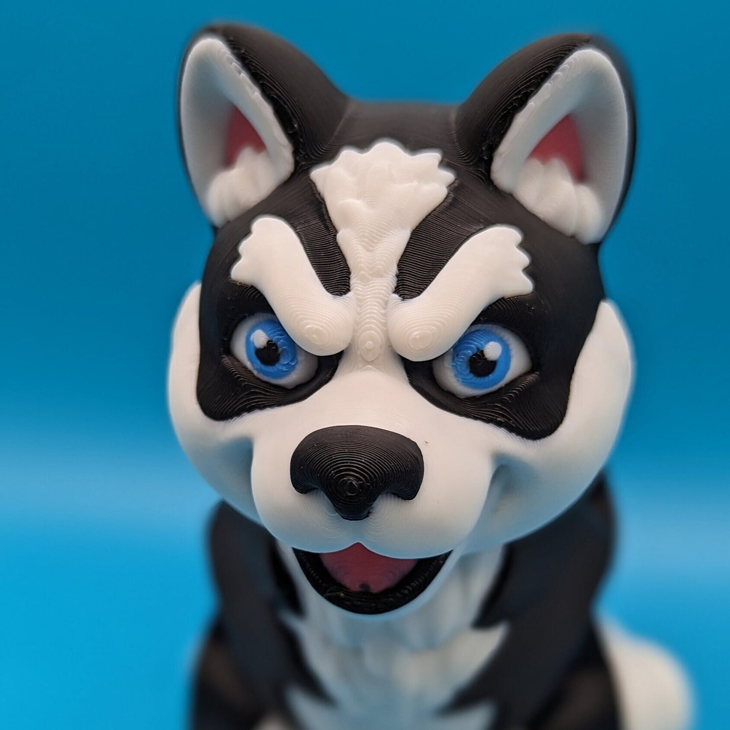 Articulating Husky 3D Printed Toy