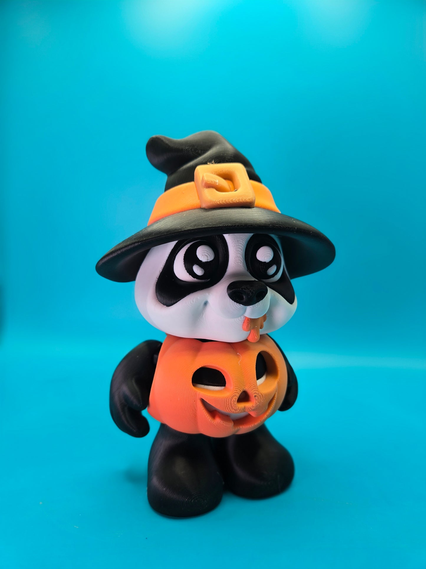 Halloween Pumpkin Panda Fidget Desk Toy