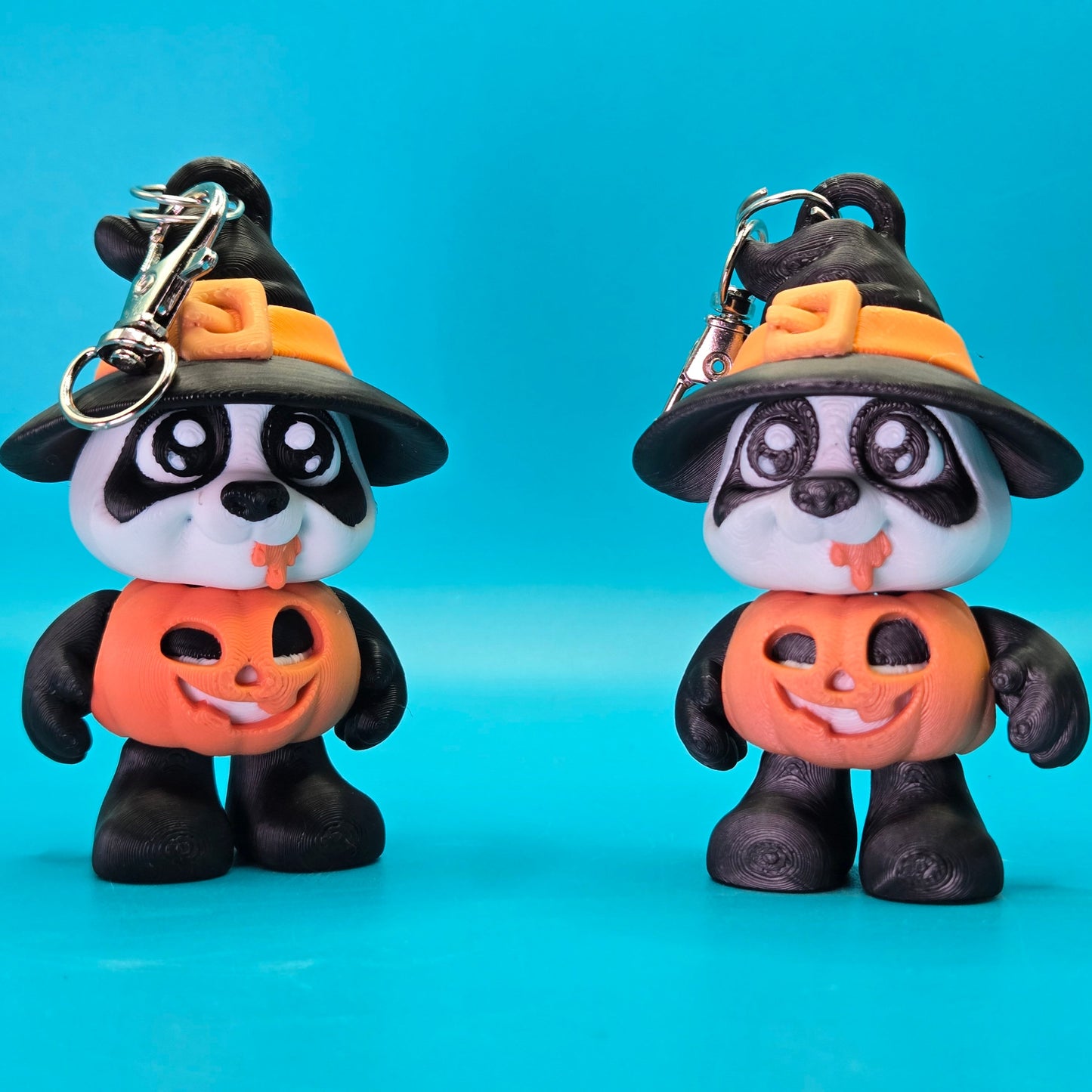 Halloween Pumpkin Panda Fidget Desk Toy