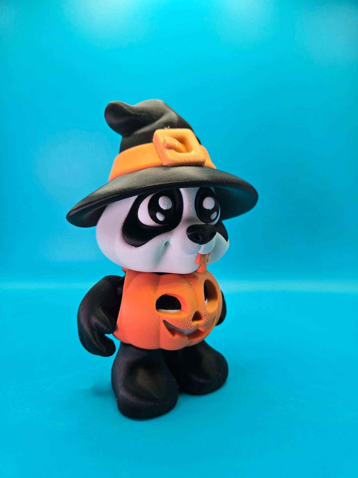 Halloween Pumpkin Panda Fidget Desk Toy