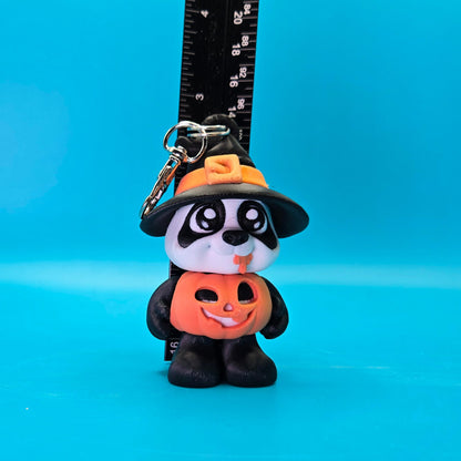 Halloween Pumpkin Panda Fidget Desk Toy